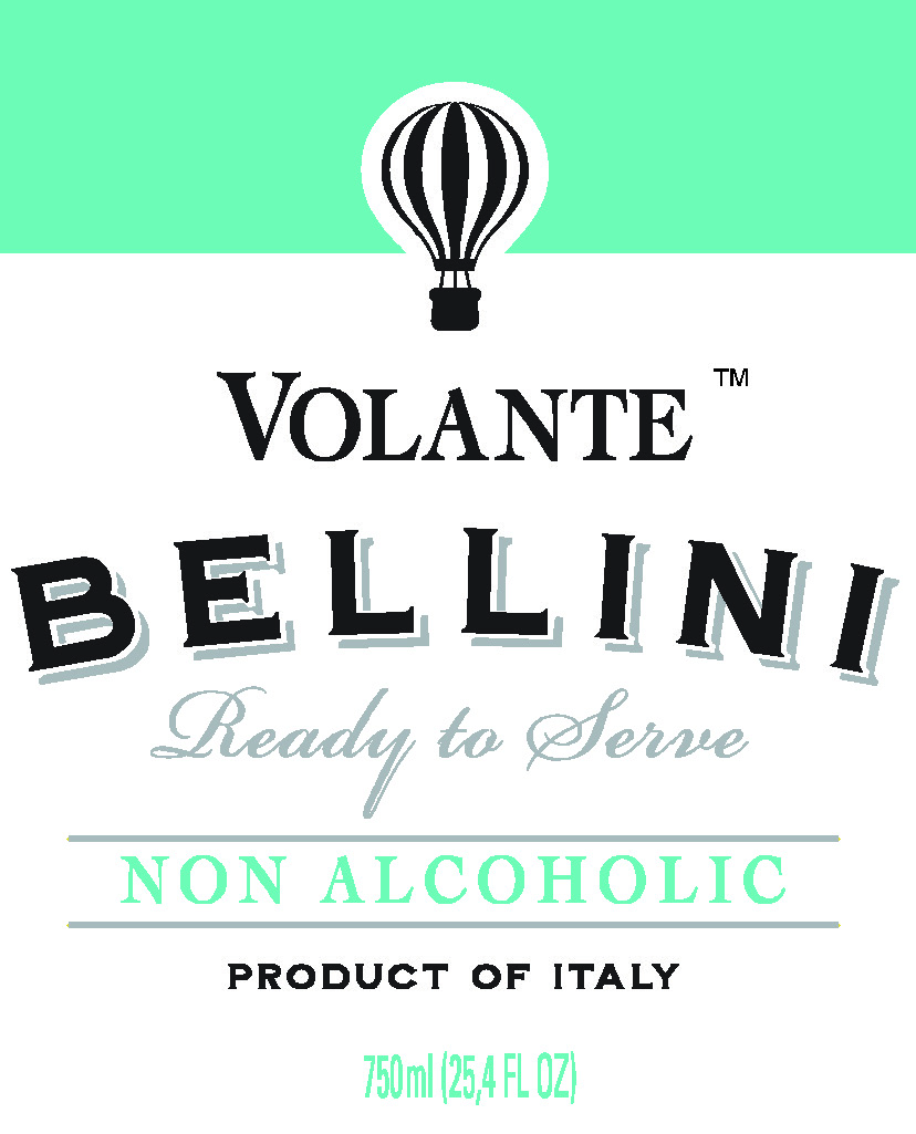 Bellini - Volante Non-Alcoholic label