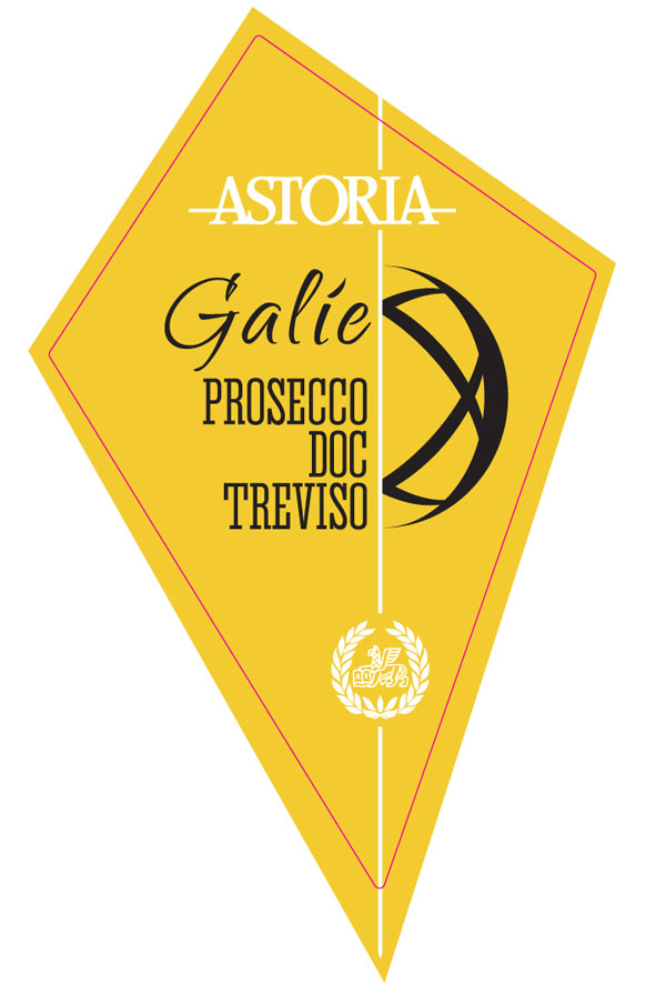 Astoria - Galie Prosecco label