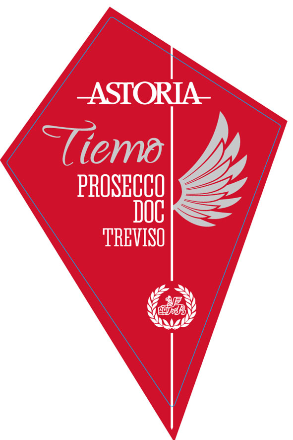 Astoria - Tiemo Prosecco label