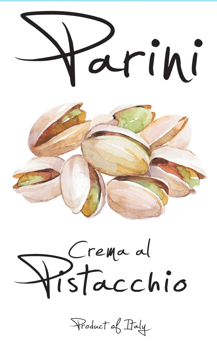 Parini - Crema di Pistacchio label