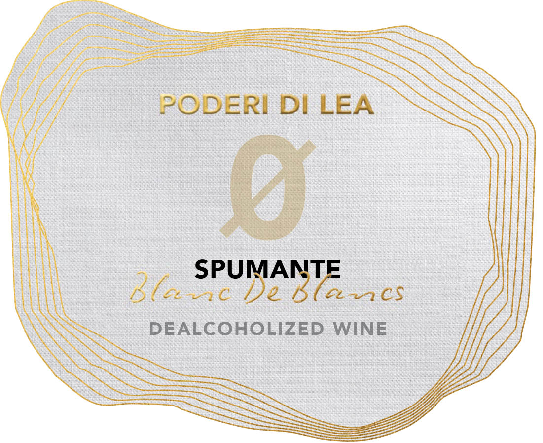 Poderi Di Lea - Spumante Blanc De Blancs label