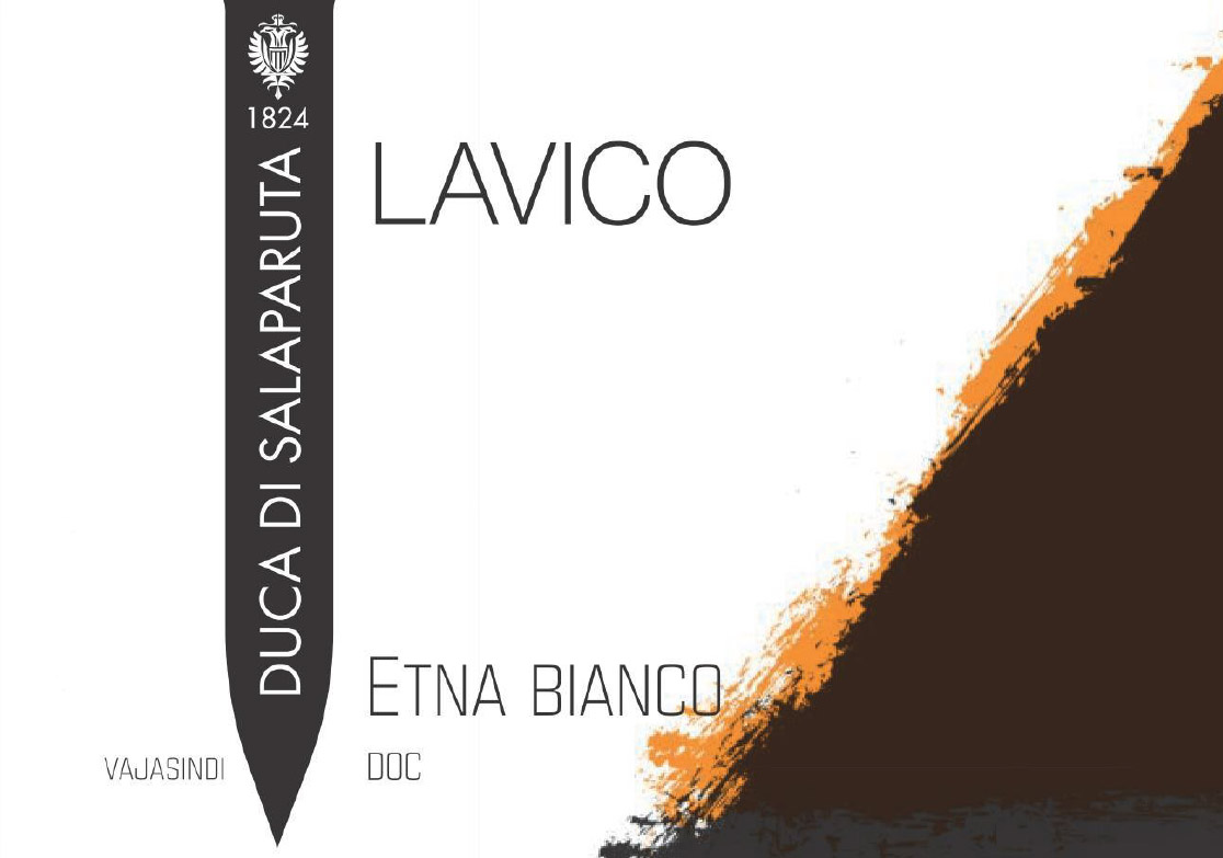 Duca di Salaparuta - Lavico Vajansindi - Etna Bianco label