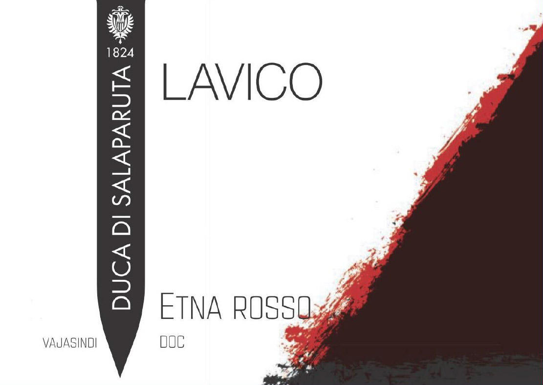 Duca di Salaparuta - Lavico Vajansindi - Etna Rosso label