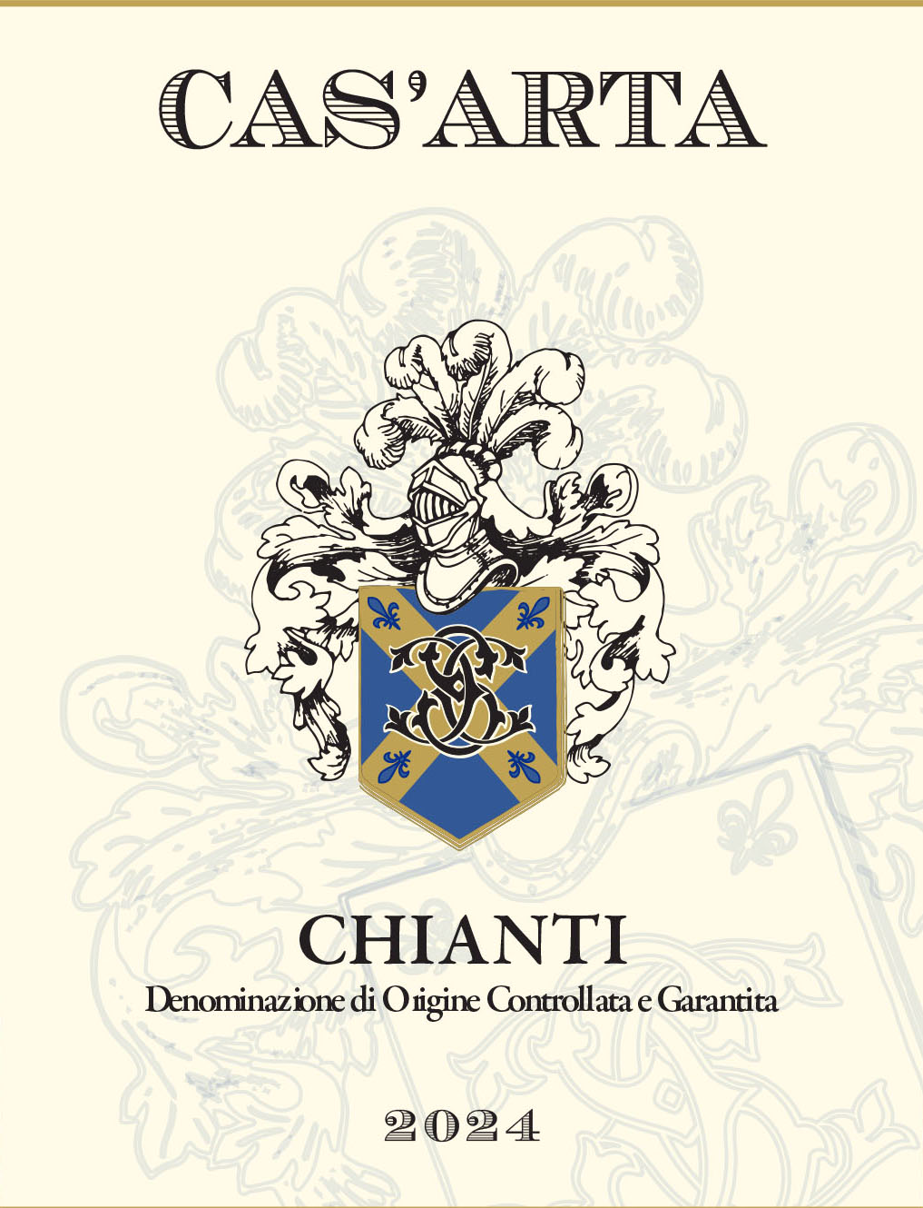 Cas'Arta - Chianti label