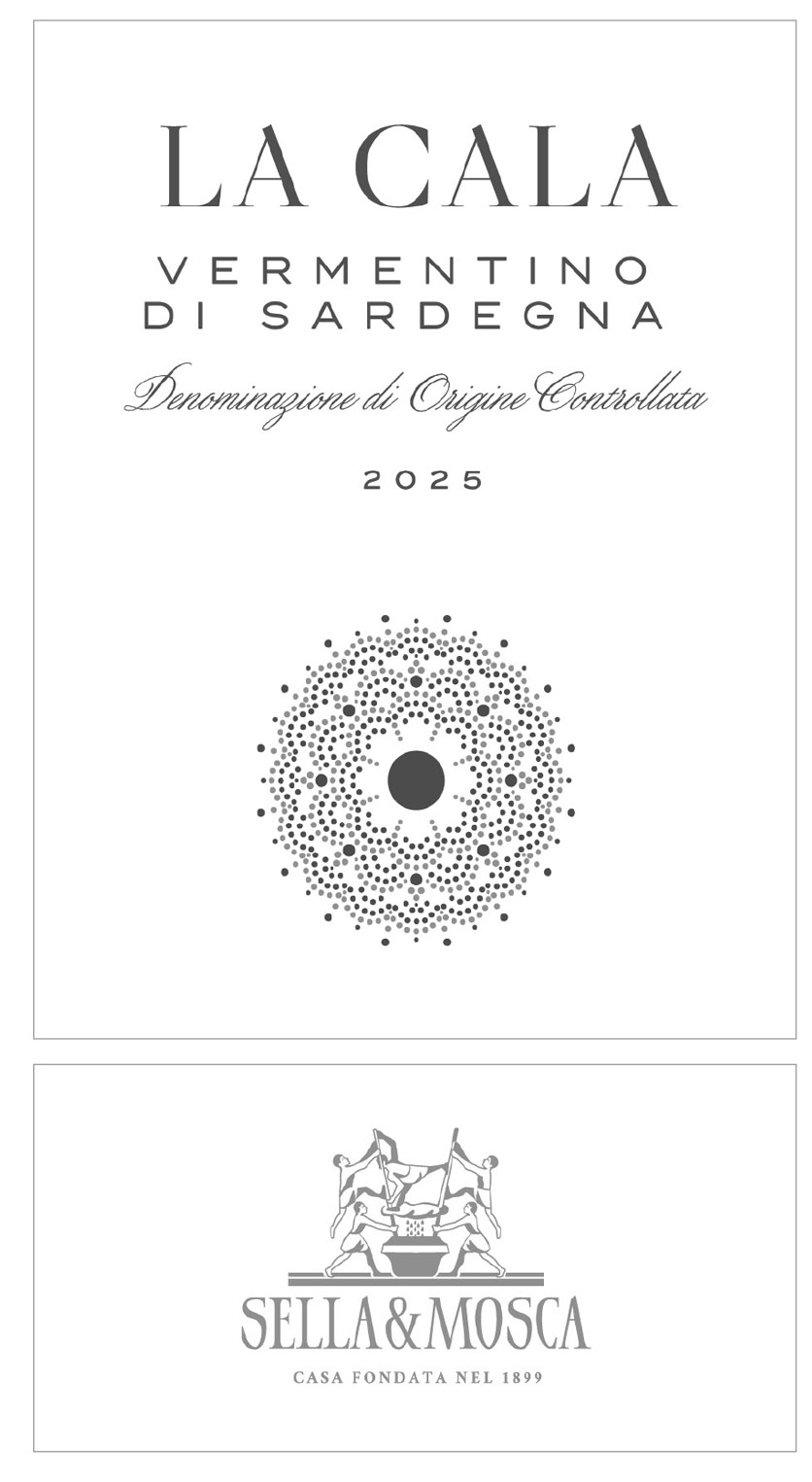 Sella & Mosca - La Cala Vermentino di Sardegna DOC label