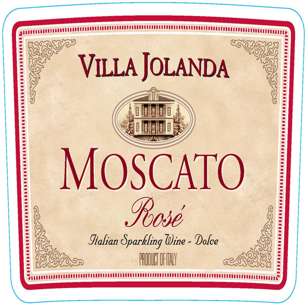 Villa Jolanda - Moscato - Rose label