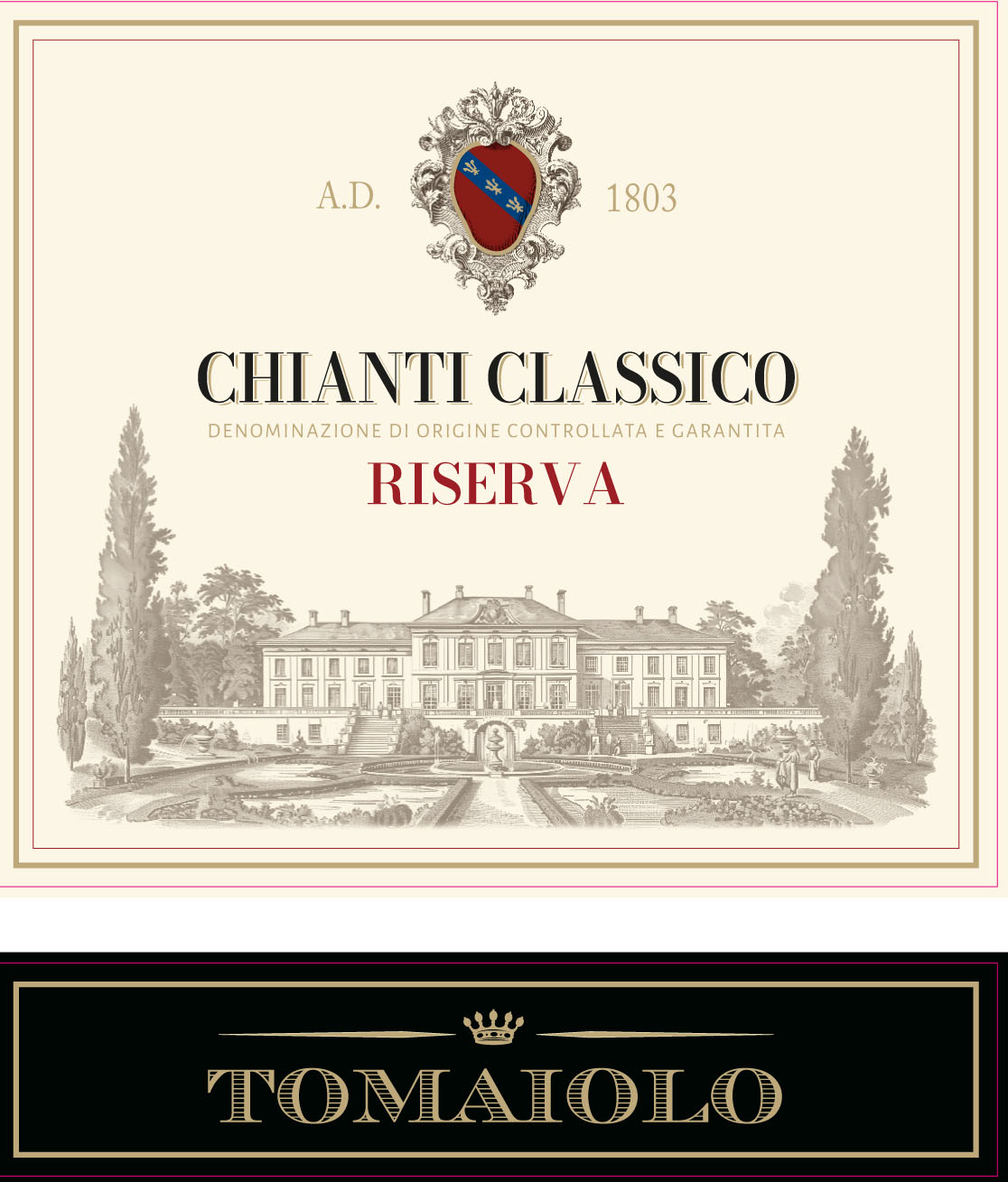 Tomaiolo - Chianti Classico Riserva label