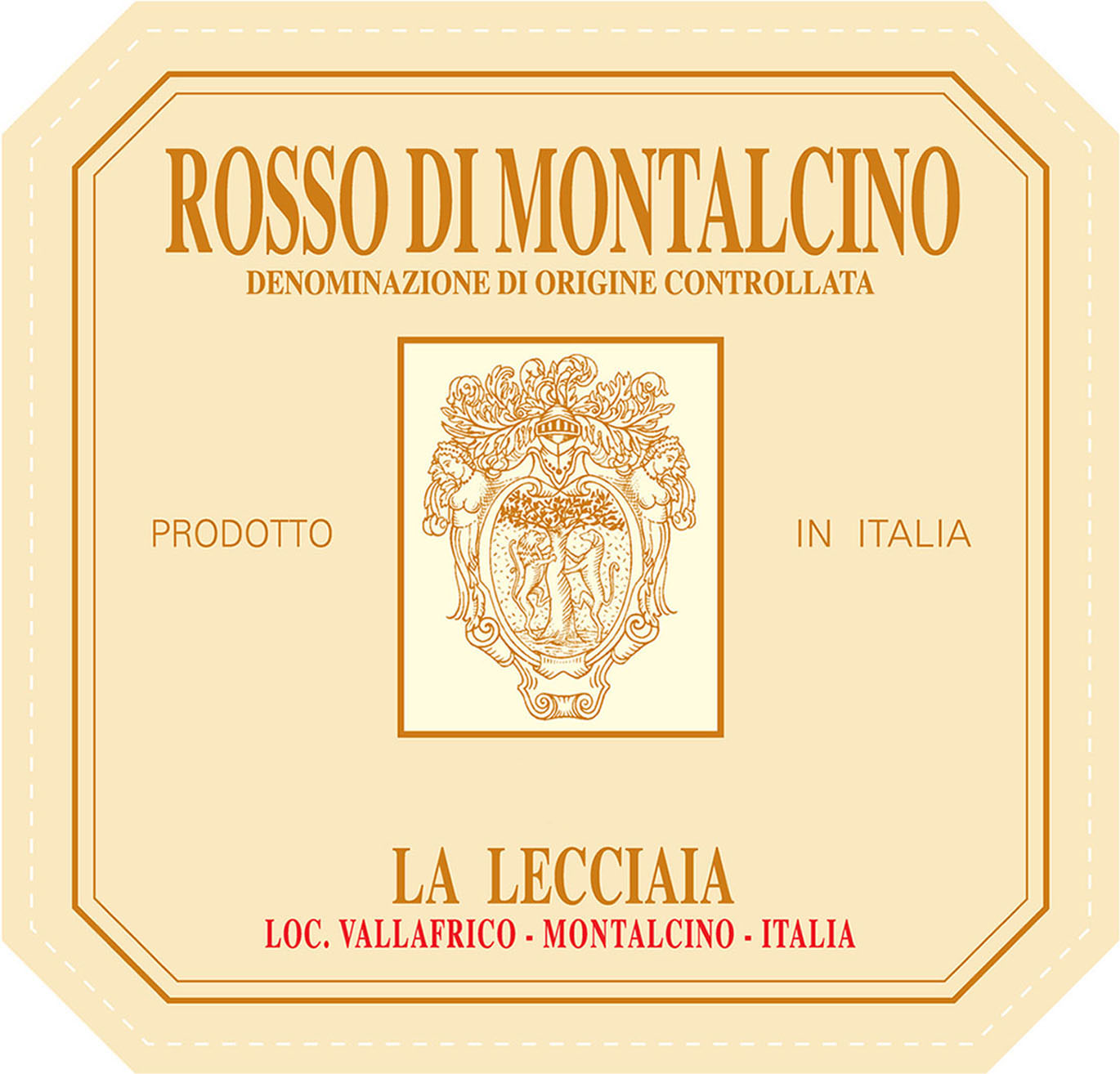 La Lecciaia - Rosso Di Montalcino label