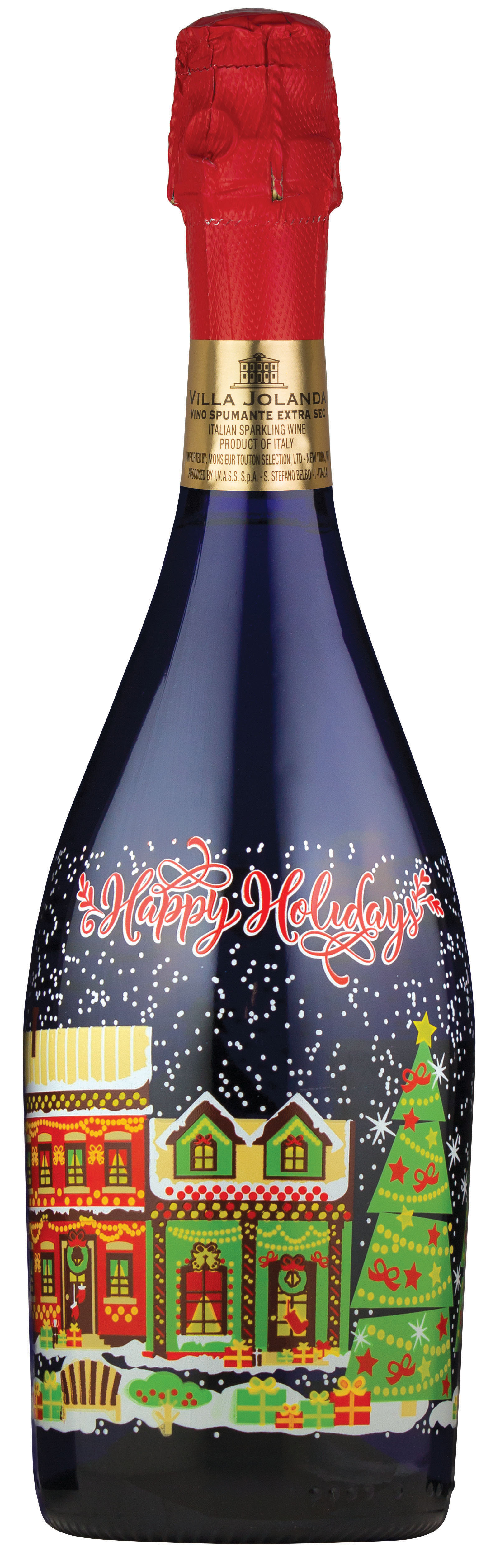 Villa Jolanda - Christmas Brut label