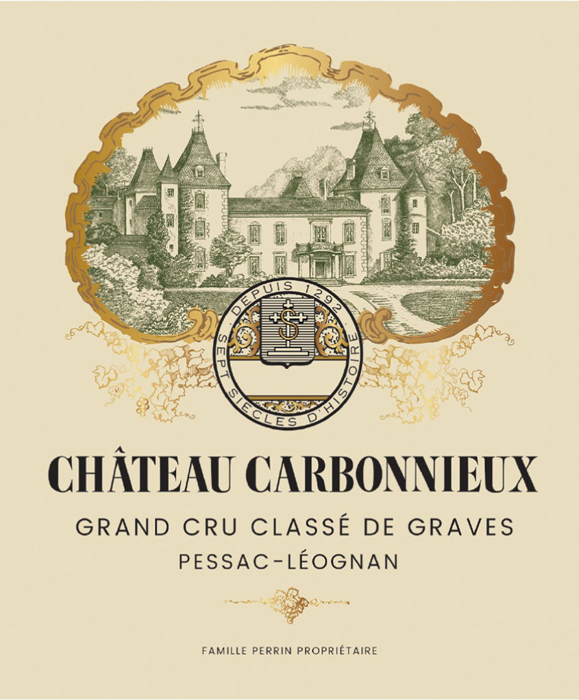Chateau Carbonnieux Rouge label