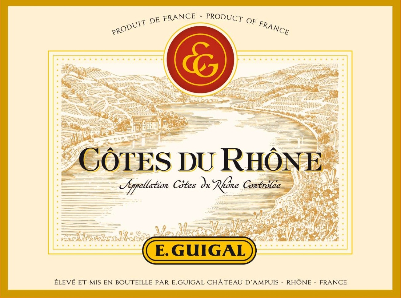E. Guigal - Cotes-du-Rhone - White label