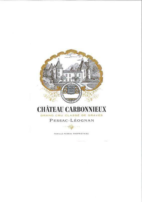 Chateau Carbonnieux Blanc label