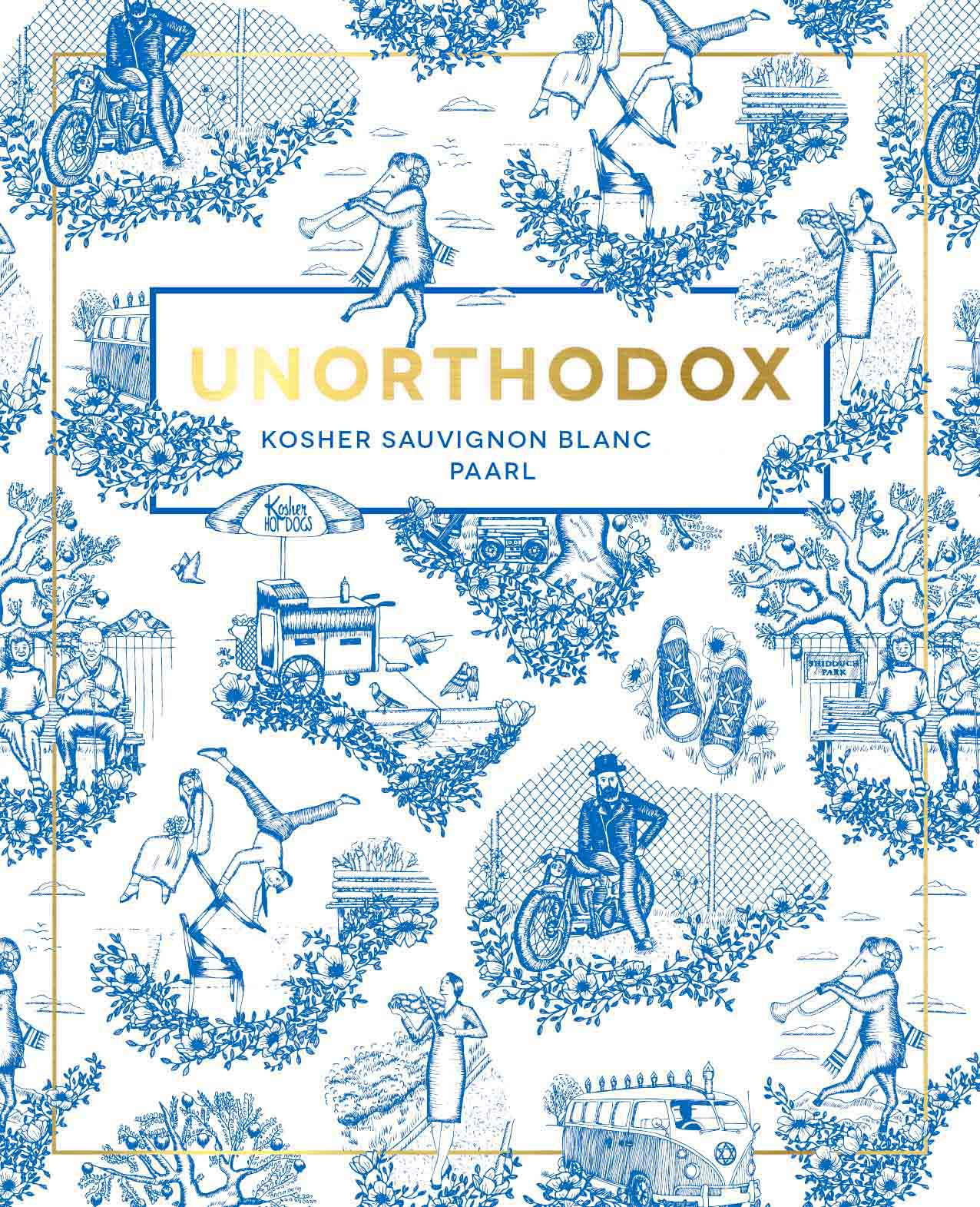 Unorthodox - Sauvignon Blanc label