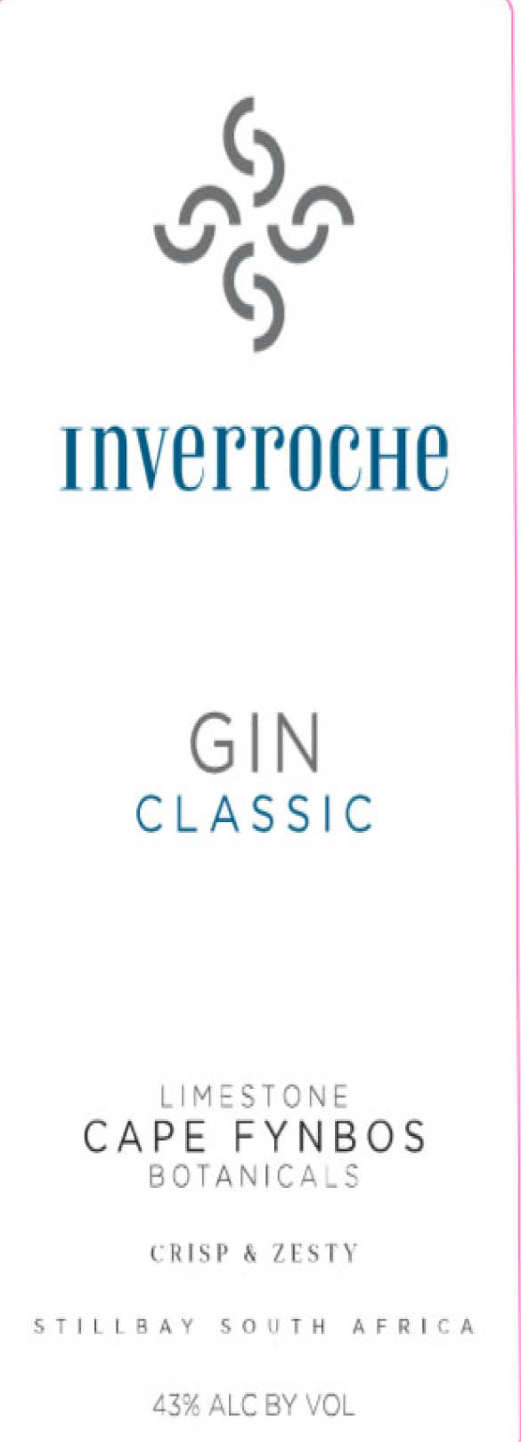 Inverroche Gin - Classic label
