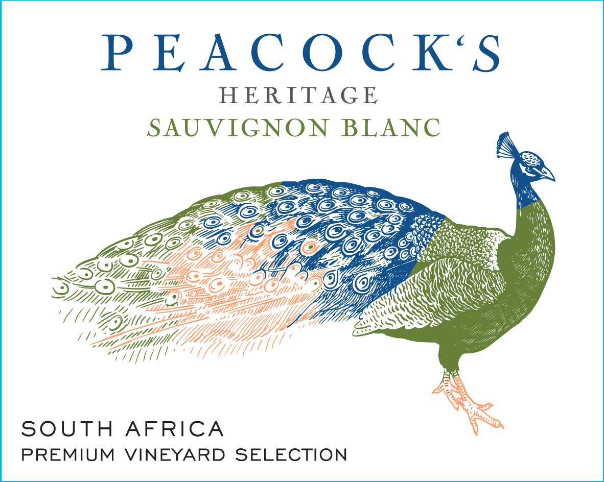 Peacock's Heritage - Sauvignon Blanc label