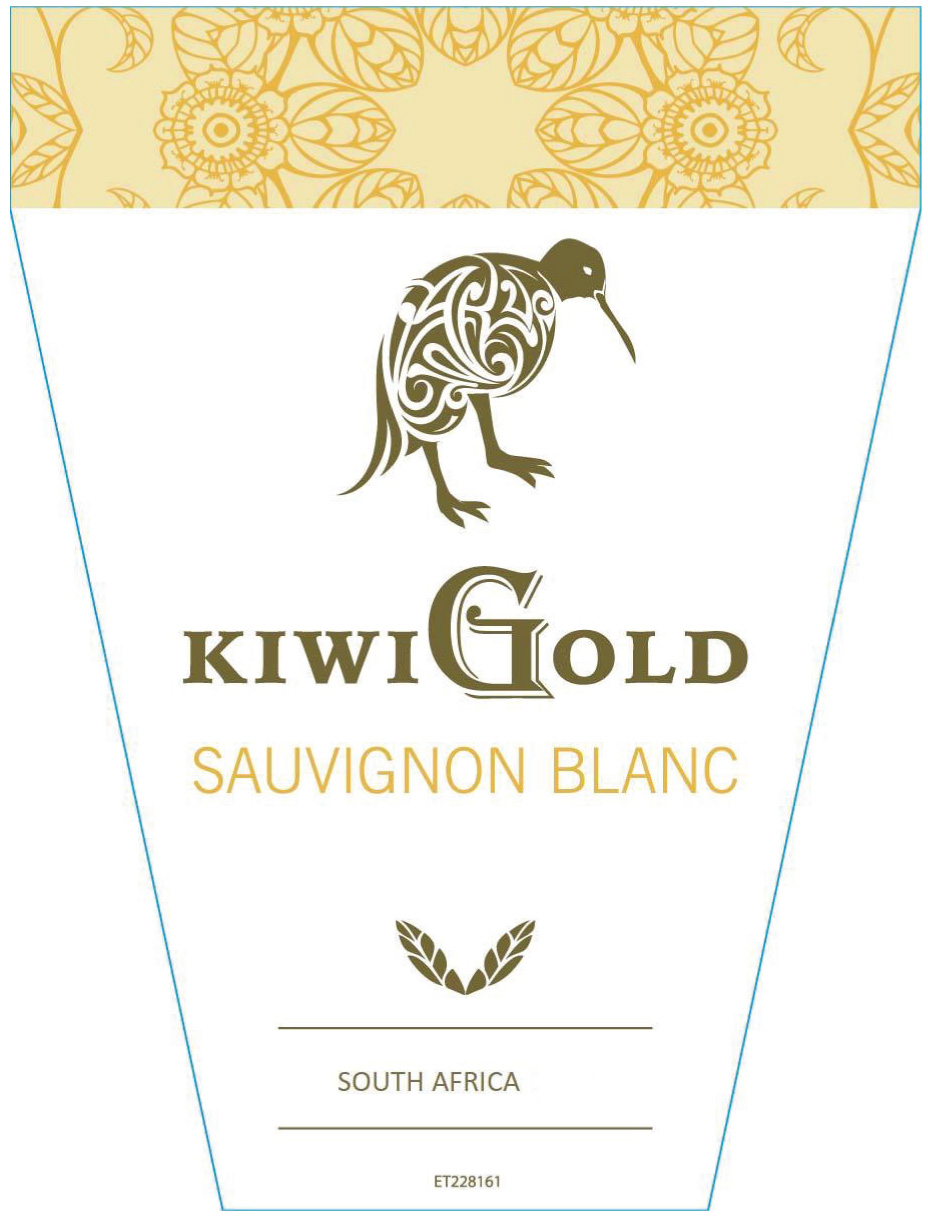 Kiwi Gold - Sauvignon Blanc label