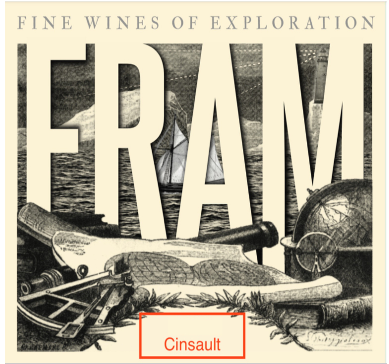 FRAM - Cinsault label