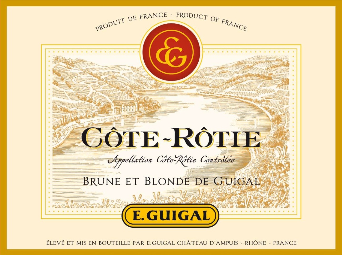 E. Guigal - Brune et Blonde de Guigal label