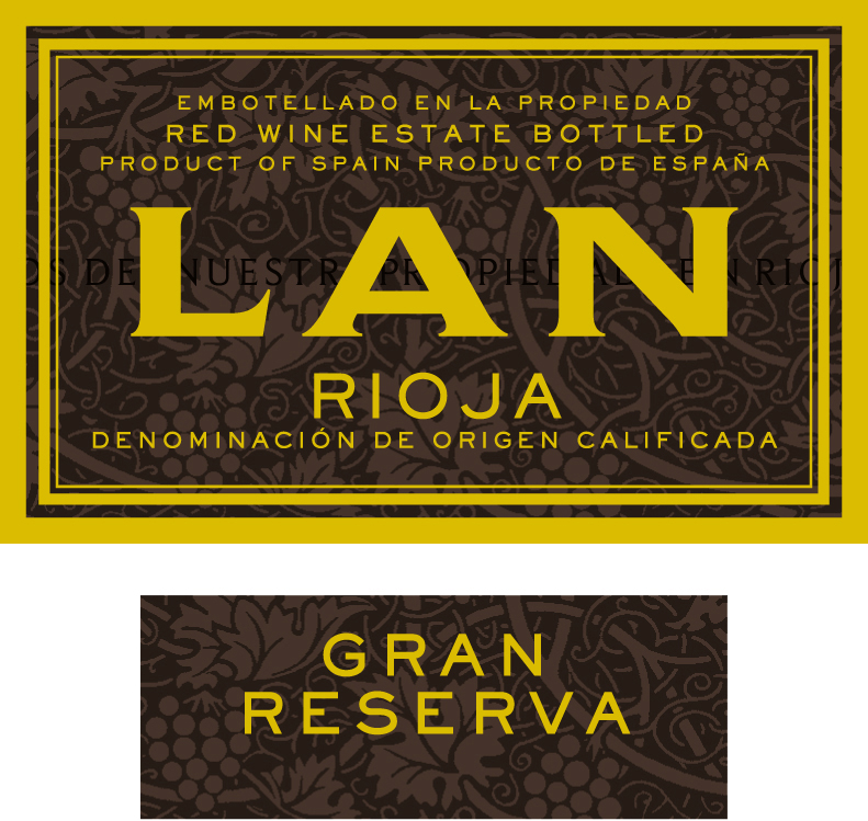 Bodegas LAN - Rioja - Gran Reserva label