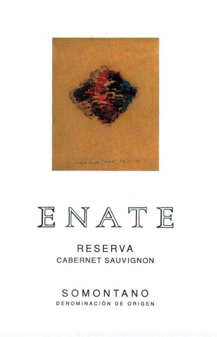 Enate - Cabernet Sauvignon - Reserva label