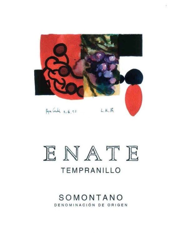 Enate - Tempranillo Tapas label