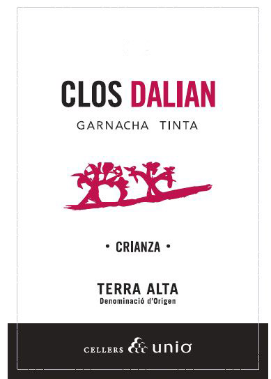 Clos Dalian - Terra Alta - Garnacha Tinto label