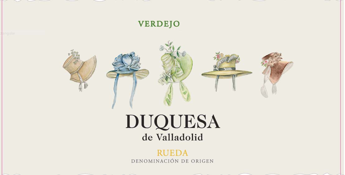 Duquesa de Valladolid - Rueda Verdejo label