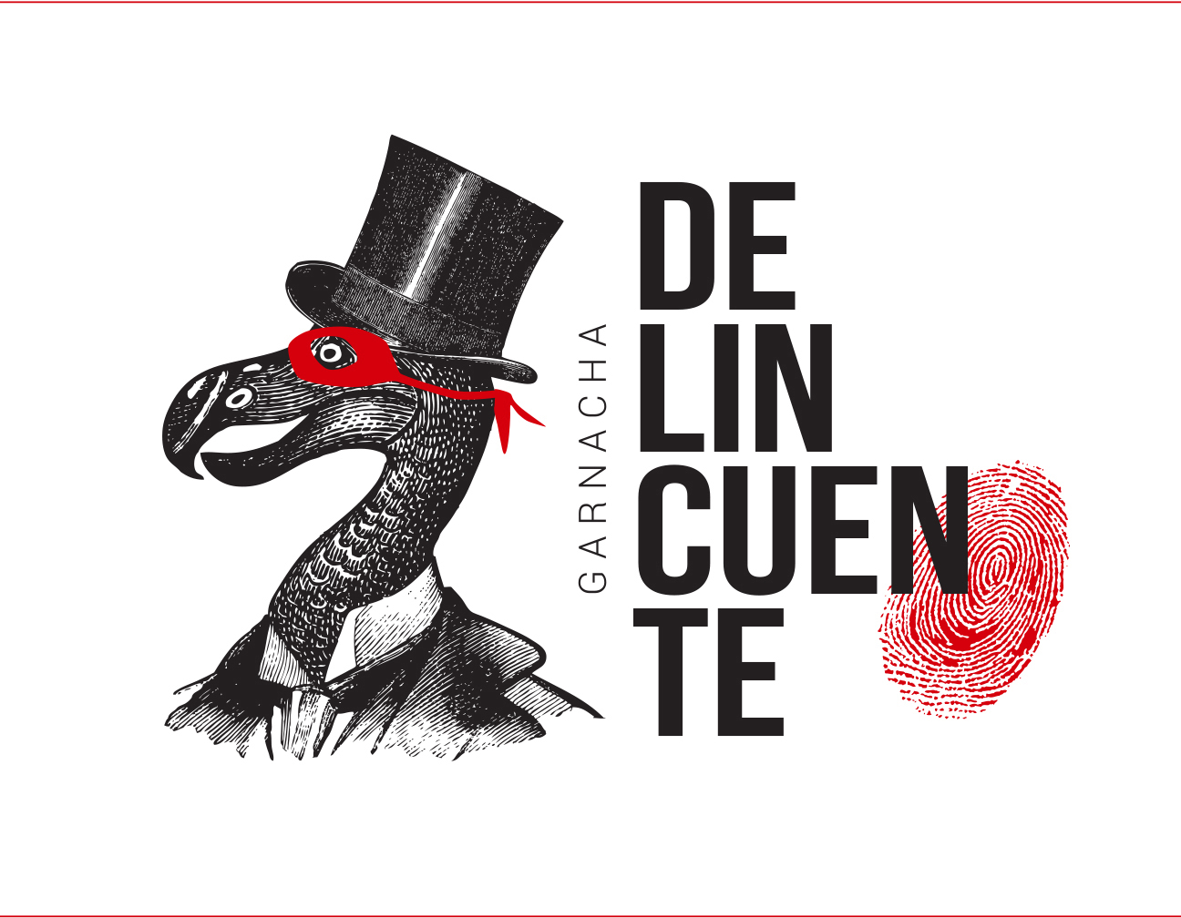 Delincuente - Garnacha label
