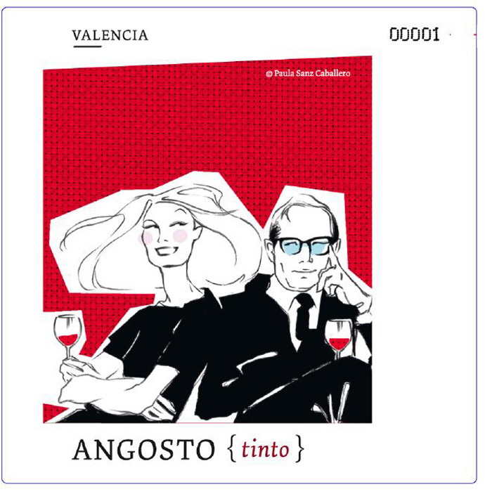 Angosto label