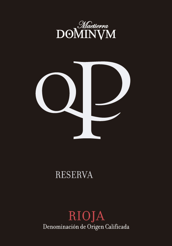 Dominum QP - Reserva Rioja label