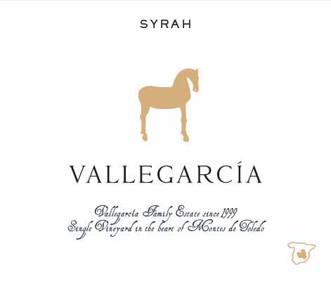 Vallegarcia - Syrah label