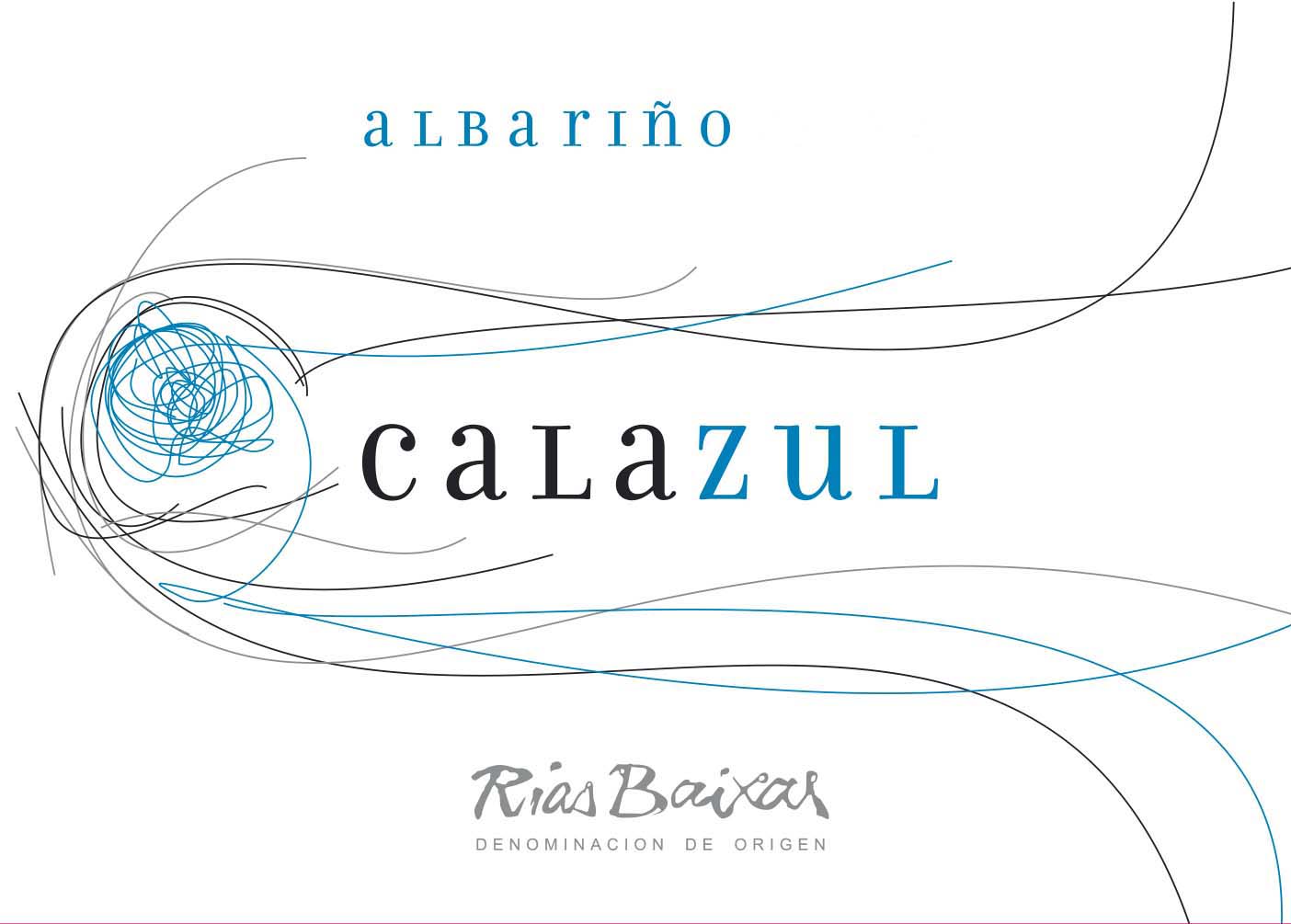 Calazul - Albarino label