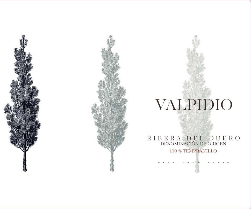 Valpidio - Ribera del Duero label