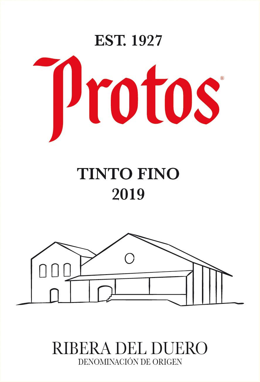 Protos - Tinto Fino label