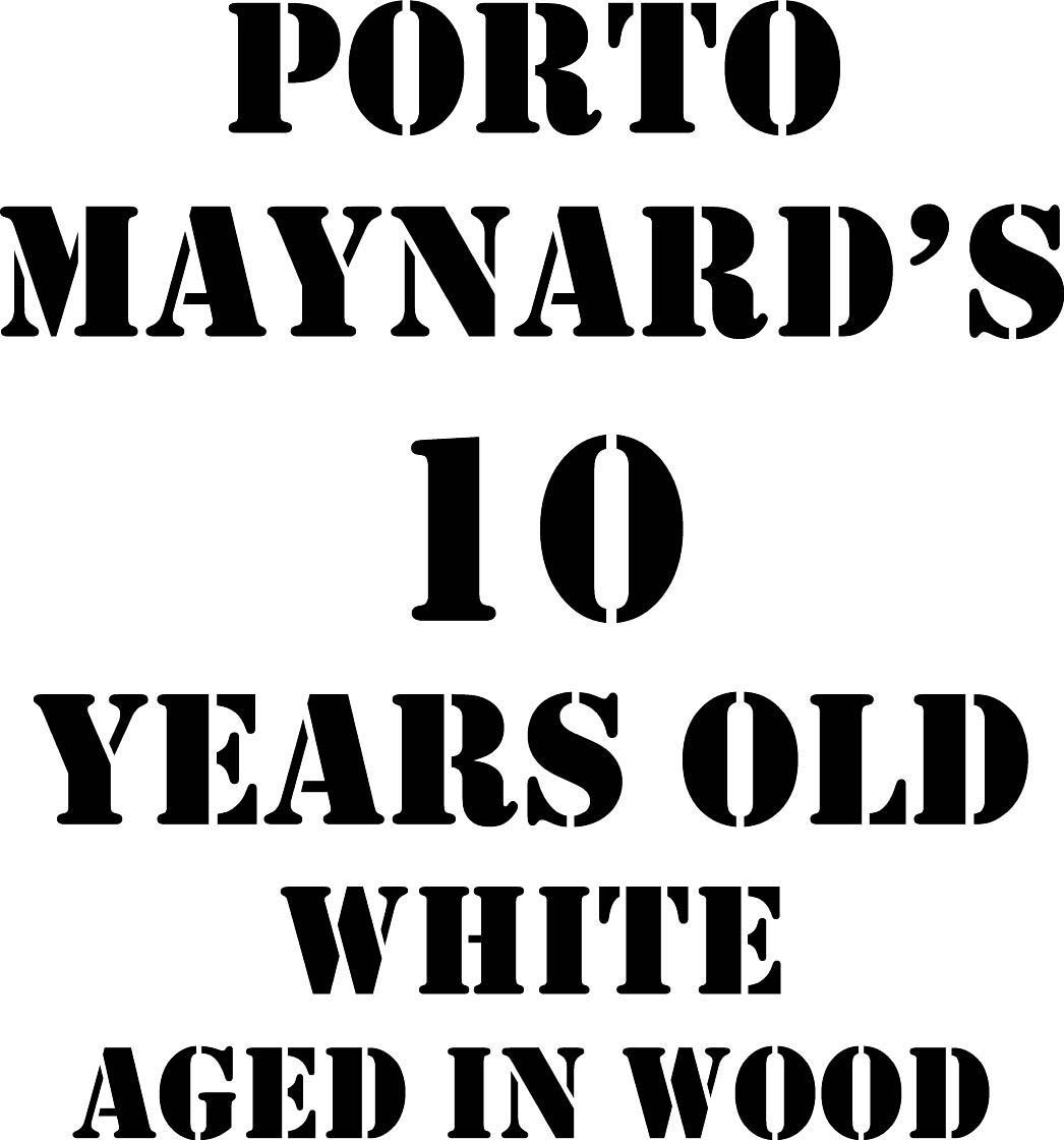 Maynard's 10 Years Old White Port label