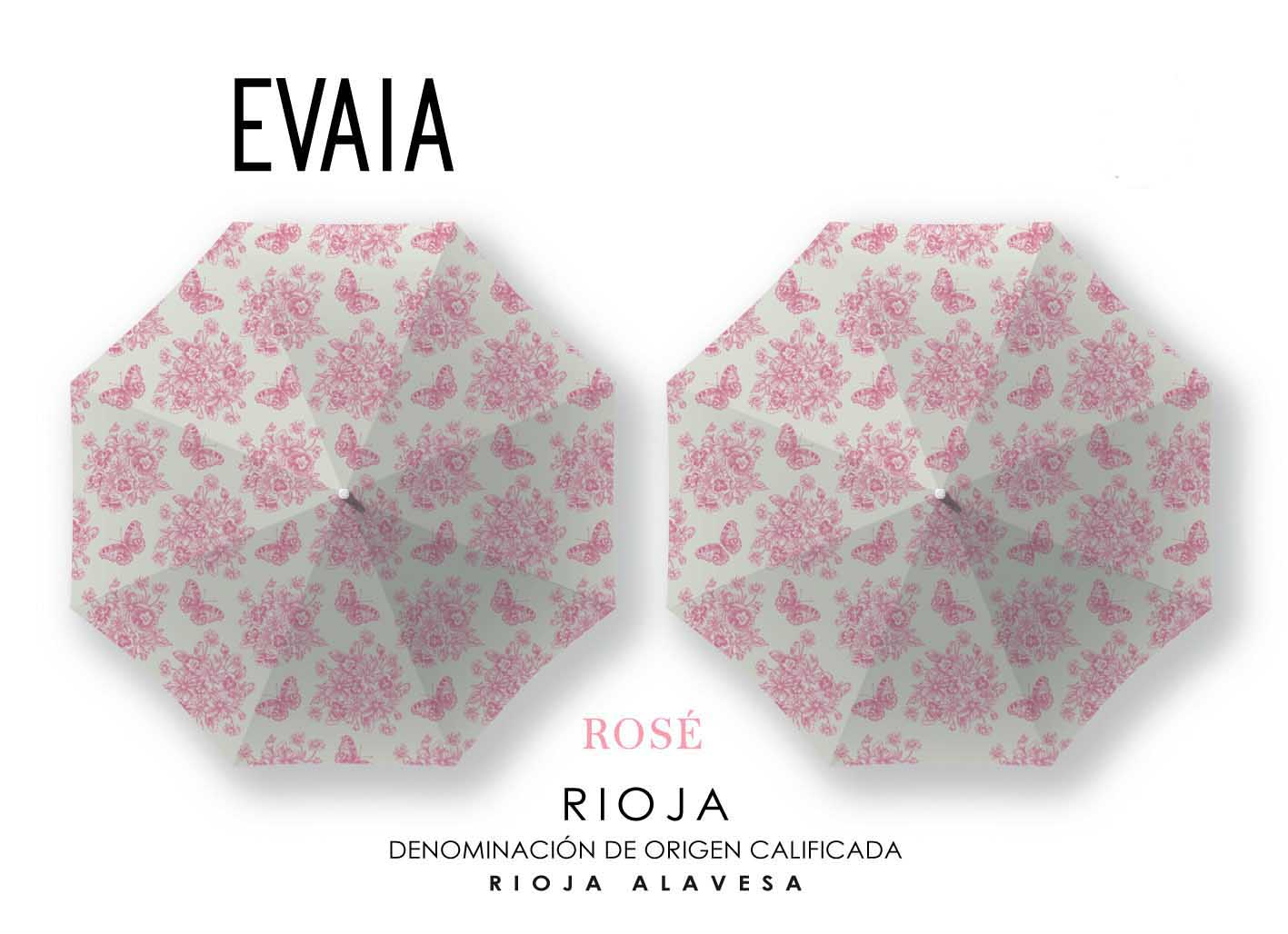 Evaia - Rose label