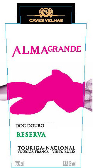 Alma Grande - Douro - Reserva Tinto label