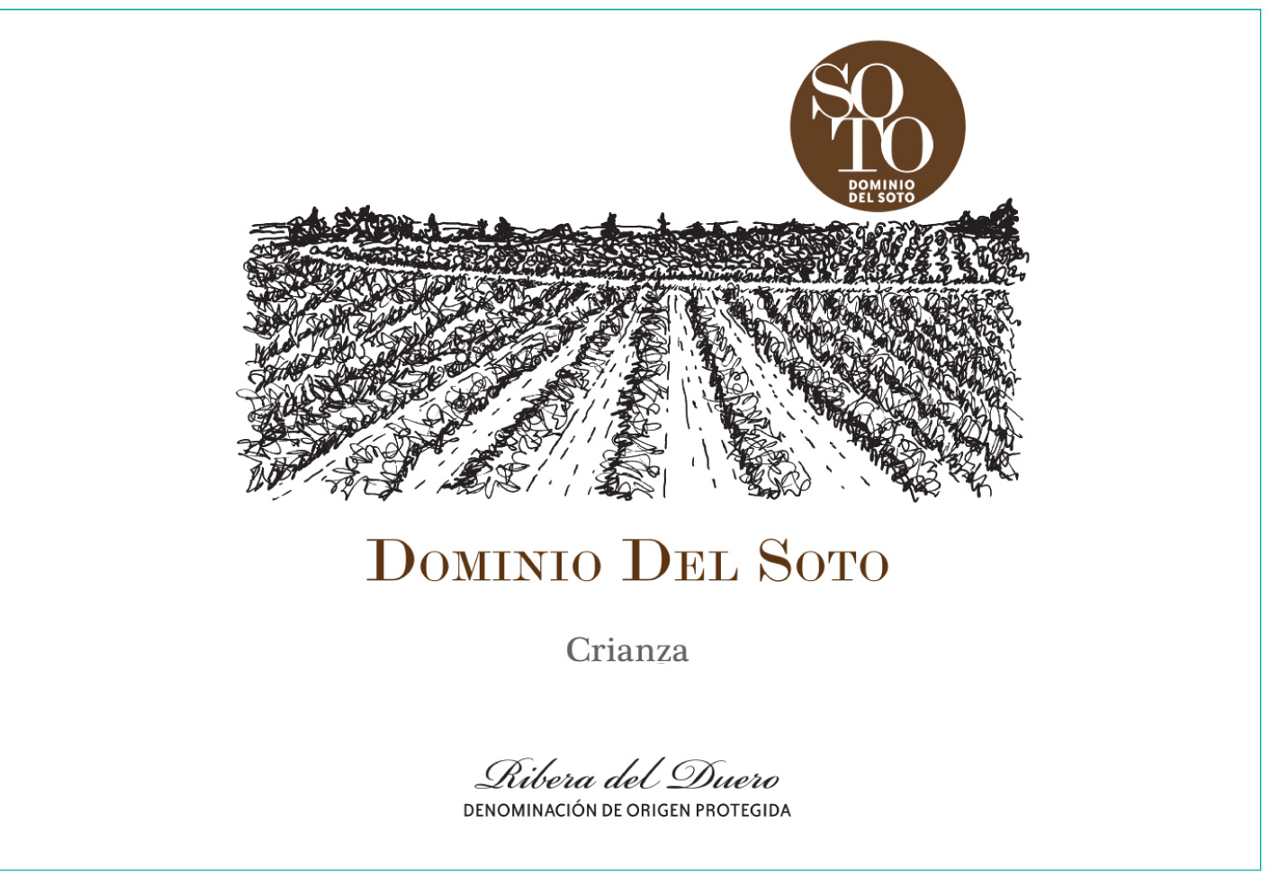 Dominio Del Soto - Crianza label