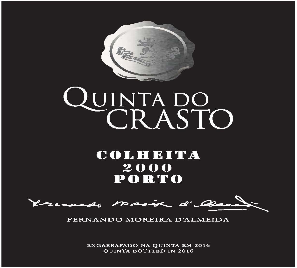 Quinta do Crasto - Colheita Port label