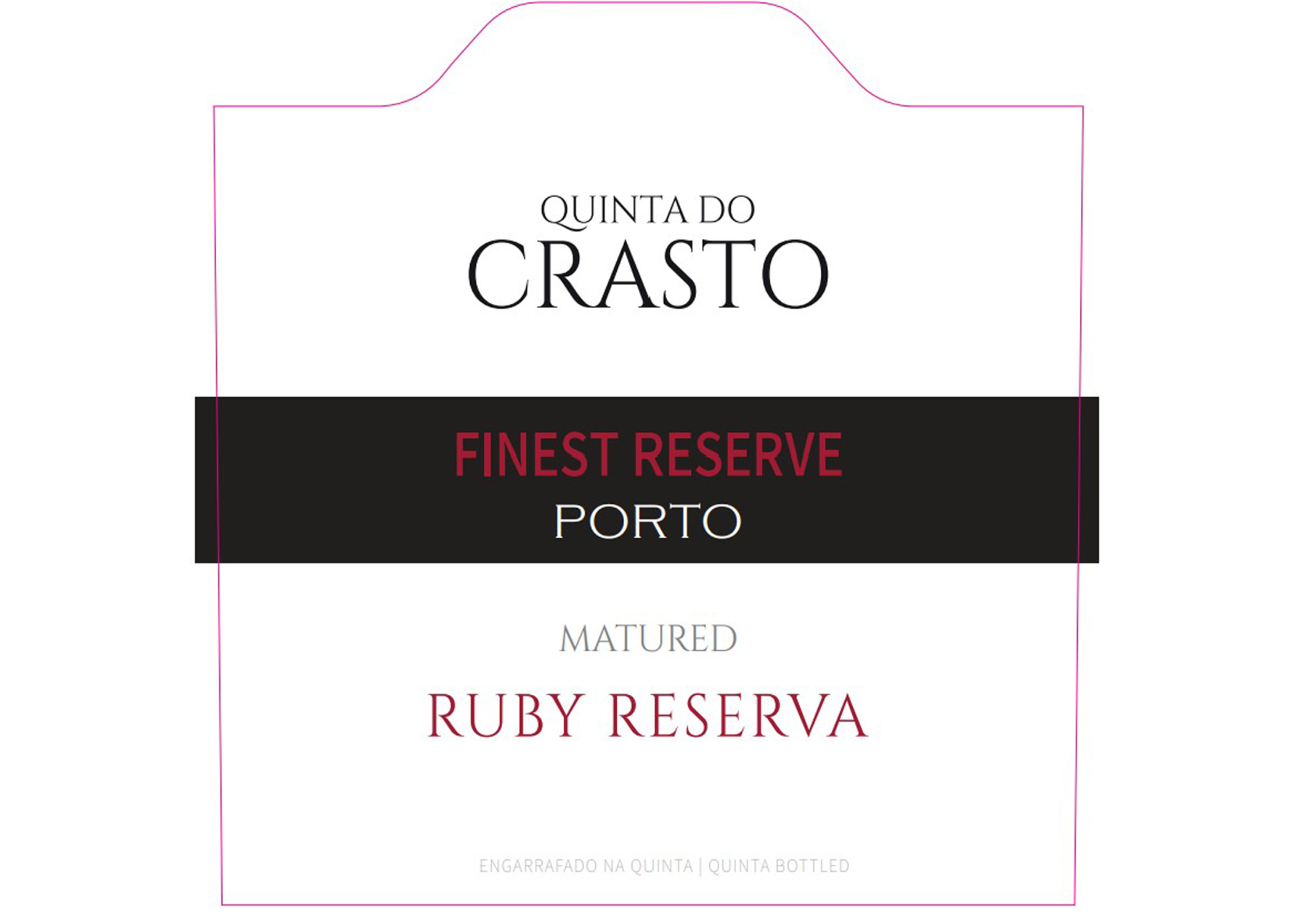Quinta Do Crasto - Finest Reserve Port label