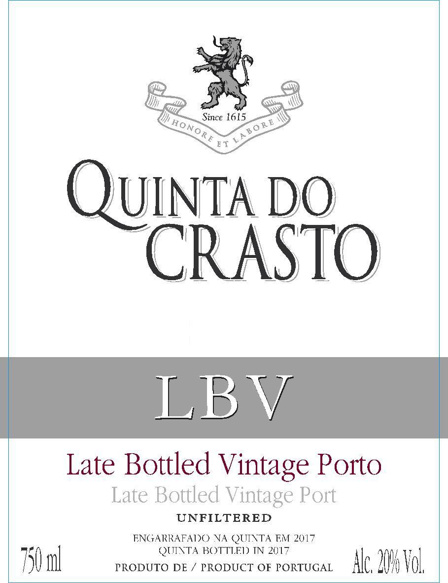Quinta Do Crasto - Late Bottled Vintage Port label