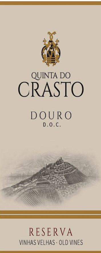 Quinta Do Crasto - Reserva Red Old Vine label