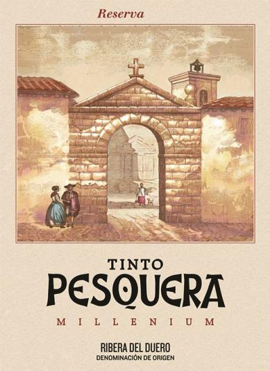 Tinto Pesquera - Millenium Reserva label