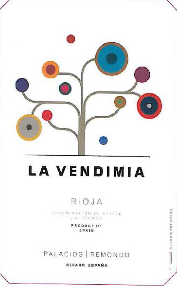 Palacios Remondo - La Vendimia label
