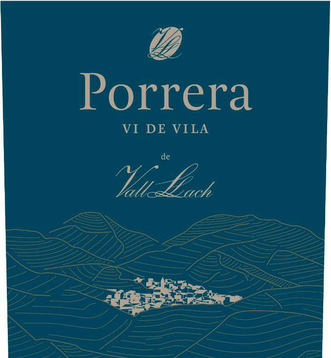 Vall Llach - Porrera label