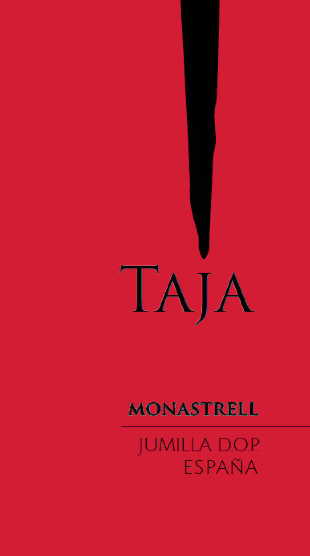 Taja - Monastrell label