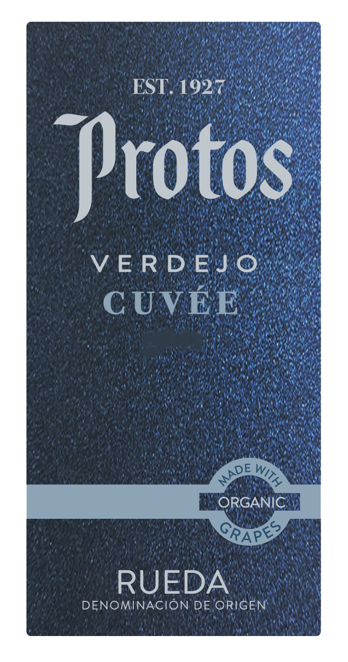 Protos - Verdejo Organic label