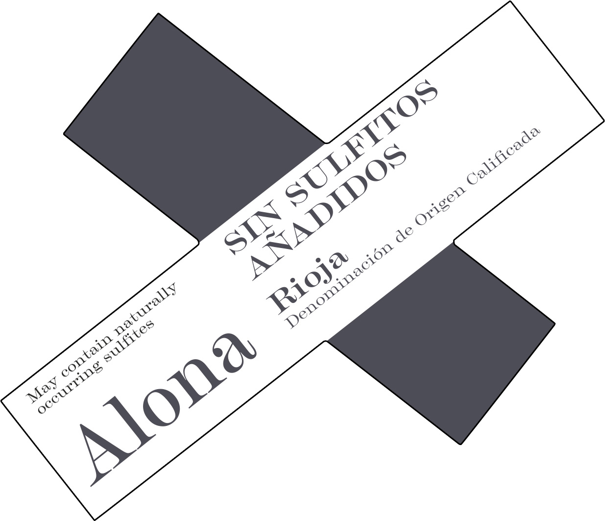 Alona Rioja - Natural label