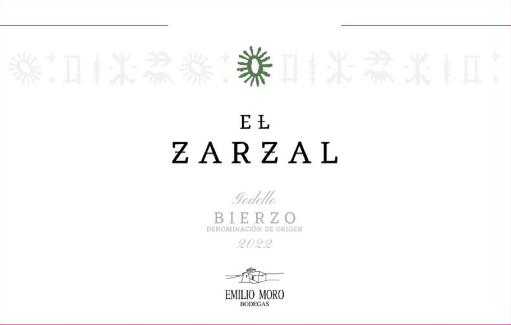 Emilio Moro - El Zarzal label