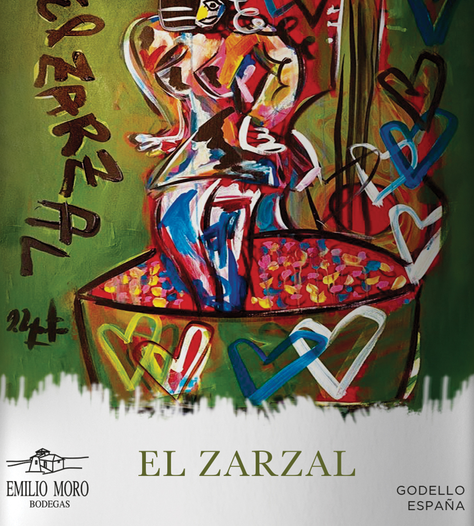 Emilio Moro - El Zarzal label